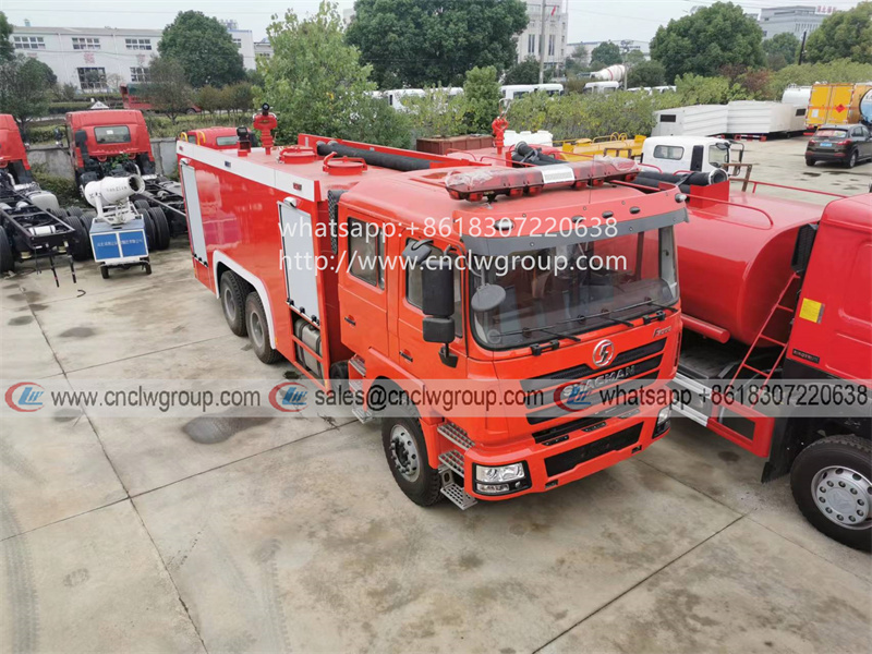 SHACMAN F3000 6x4 20000 liter big foam water fire truck