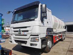 Sinotruk HOWO 6x4 20m3 vacuum sewage suction truck