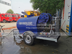 1000L 1500L 2000L mini sewer cleaning water tanker trailer