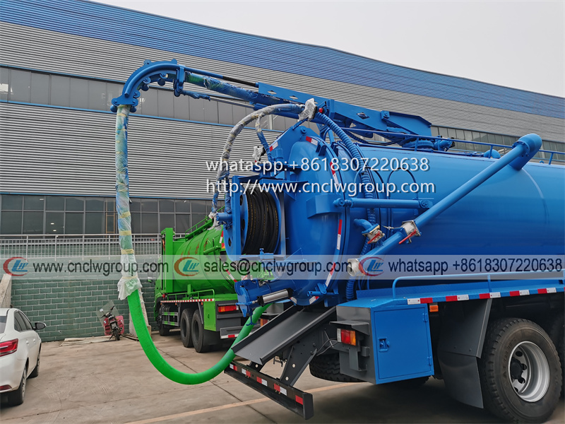 ISUZU GIGA 10 Wheel 16000 liter High Pressure Jetting Vacuum Sewage Suction Truck