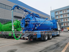 ISUZU GIGA 10 Wheel 16000 liter High Pressure Jetting Vacuum Sewage Suction Truck