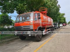 Dongfeng 153 6x4 18000 liter vacuum sewage suction tanker truck