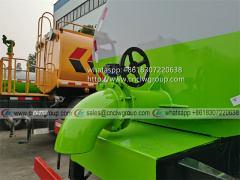 Dongfeng D9 12m3 toilet fecal shit suction cleaning tanker truck