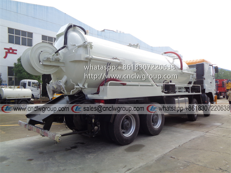 CAMC 8x4 RHD 22000 liter sewer pipe cleaning and sewage suction combined unblock truck
