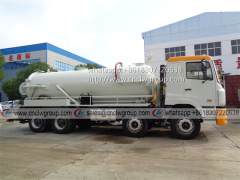CAMC 8x4 RHD 22000 liter sewer pipe cleaning and sewage suction combined unblock truck