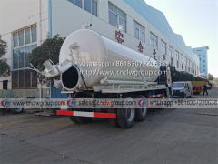 SHACMAN 8x4 25000 liter Vacuum Sewage Suction Truck