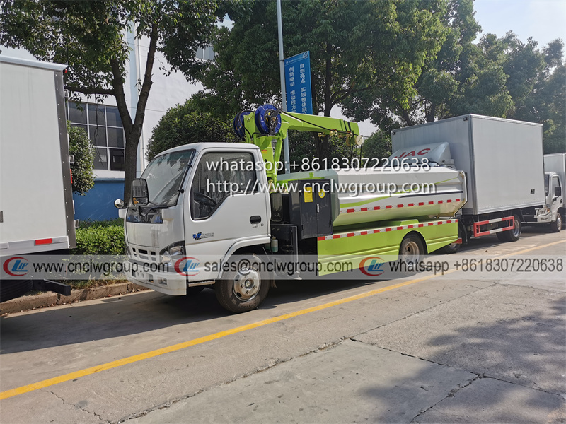 ISUZU NQR/600P Sewer Dredging Truck
