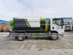 ISUZU KV600 6000 liter Sewer Cleaning Vacuum Sewage Suction Truck