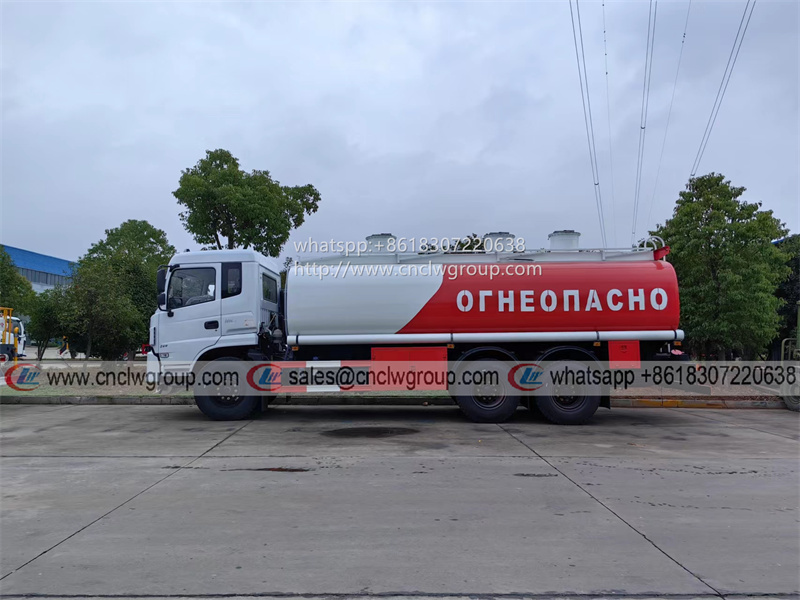 Dongfeng 6x4 20m3 Petrol Fuel Tanker Truck