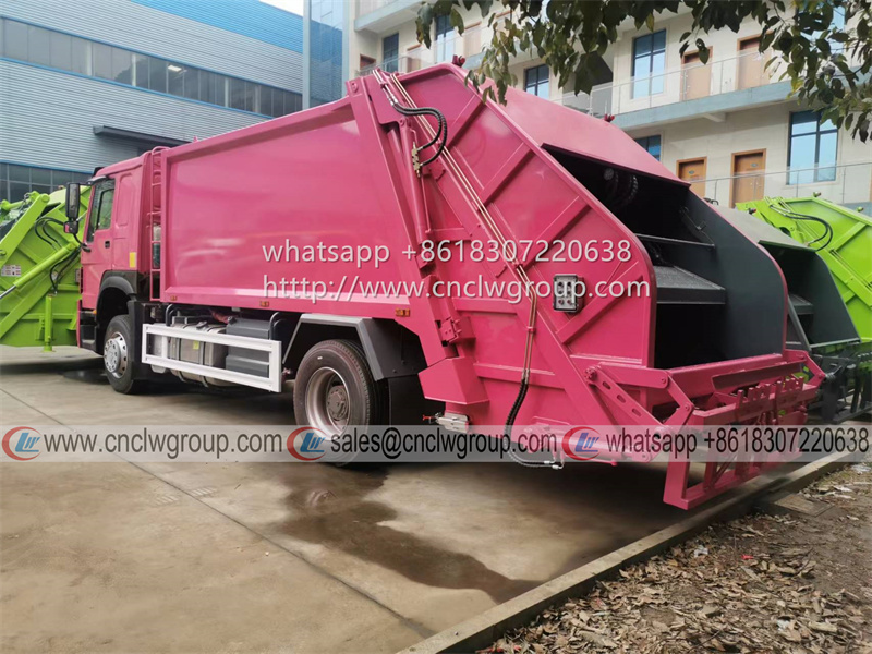Sinotruk HOWO 15m3 Garbage Compactor Truck