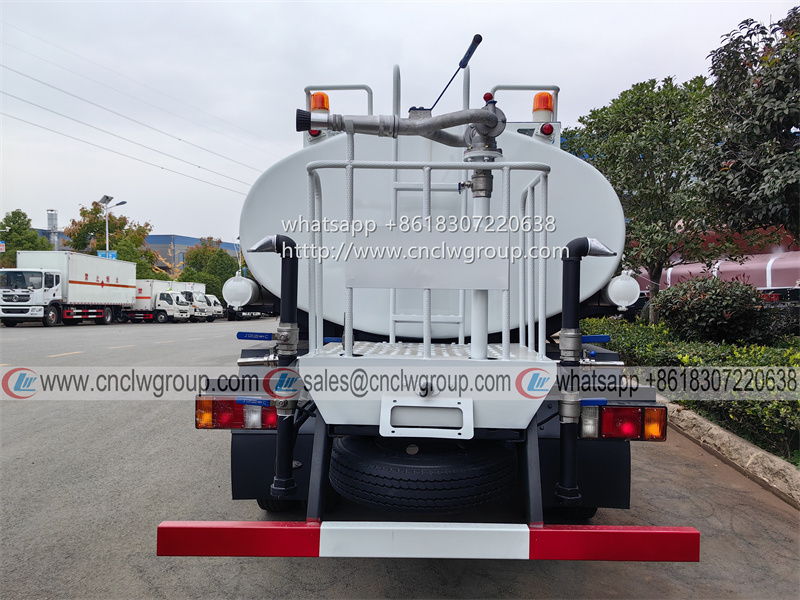 ISUZU 5m3 Stainless Steel Water Truck