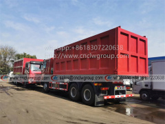 Sinotruk HOWO 20t 25t hook lift garbage truck