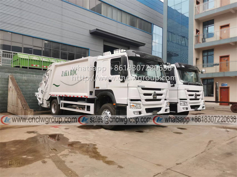 Sinotruk HOWO 14m3 Garbage Compactor Truck