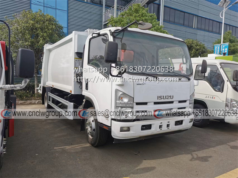 ISUZU N-sereis 6 wheel 6cbm Garbage Compactor Truck