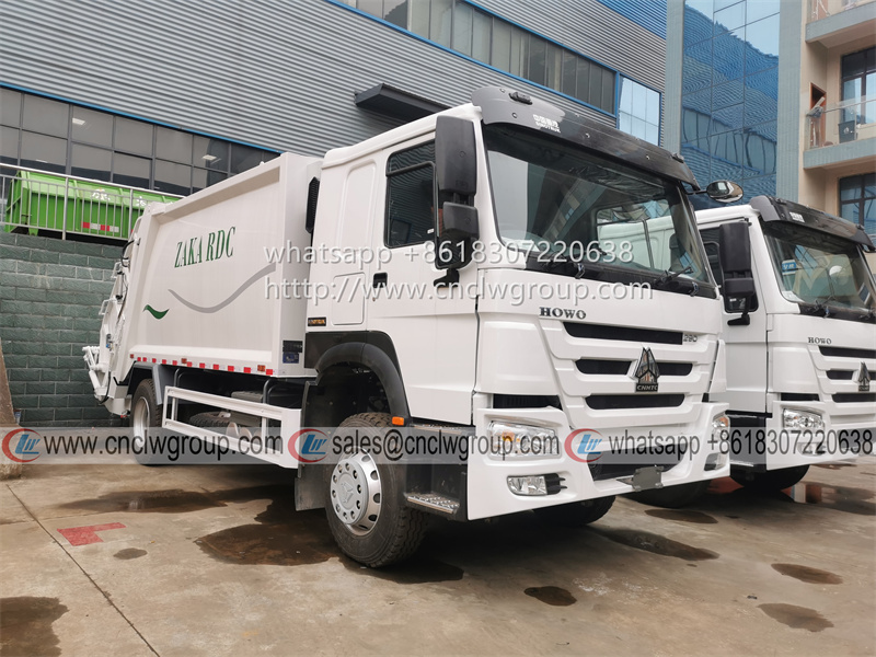 Sinotruk HOWO 14m3 Garbage Compactor Truck
