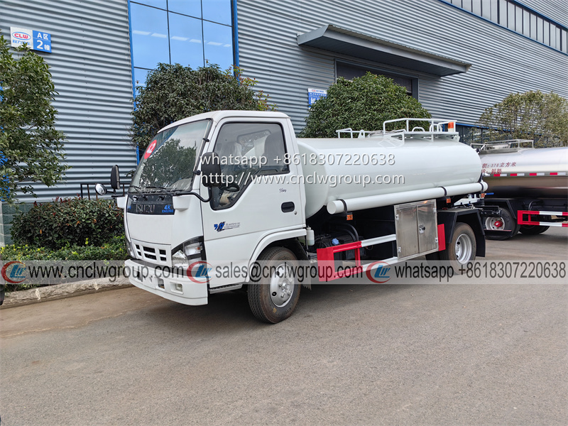 ISUZU 5m3 Stainless Steel Water Truck