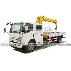 ISUZU 700P Double Cab Truck Mounted 4T Crane
