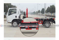 ISUZU 6-8 Ton Hook lift Garbage Truck