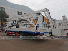ISUZU 18m 20m 22m Articulated Boom Aerial Work Platform Truck