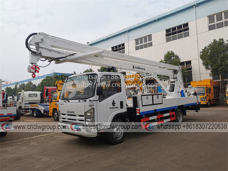 ISUZU 18m 20m 22m Articulated Boom Aerial Work Platform Truck