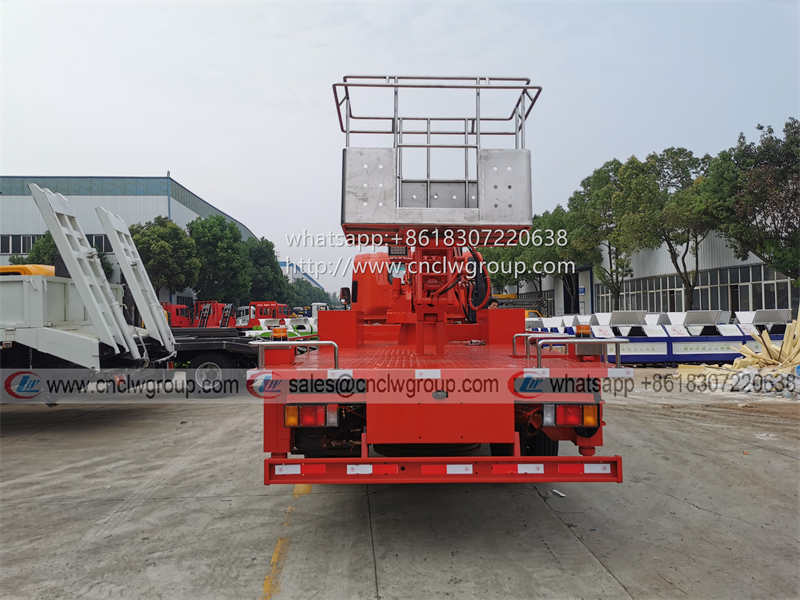 ISUZU 14m 16m 18m telescopic boom aerial work truck