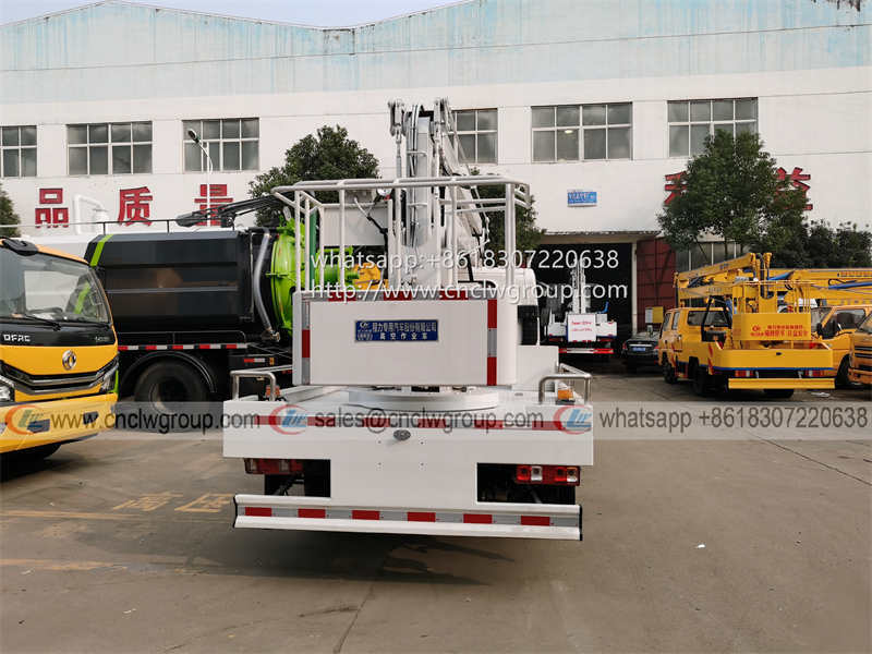 FAW VR 12m 14m knuckle arm aerial work platform truck