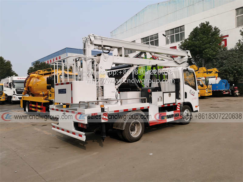 FAW VR 12m 14m knuckle arm aerial work platform truck