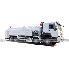 Sinotruk HOWO 25000 liter Fire Truck with Automatical Fire Monitor