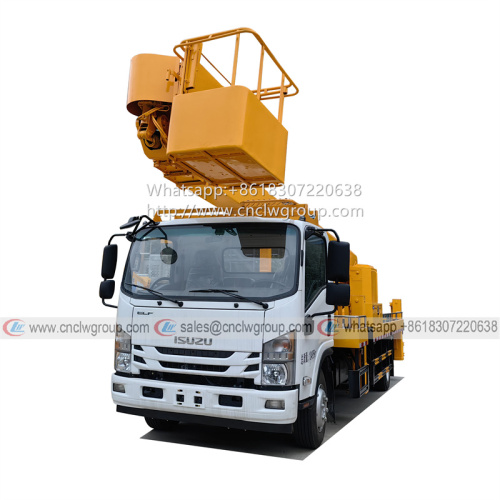 ISUZU 700P 36m telescopic aerial work platform truck