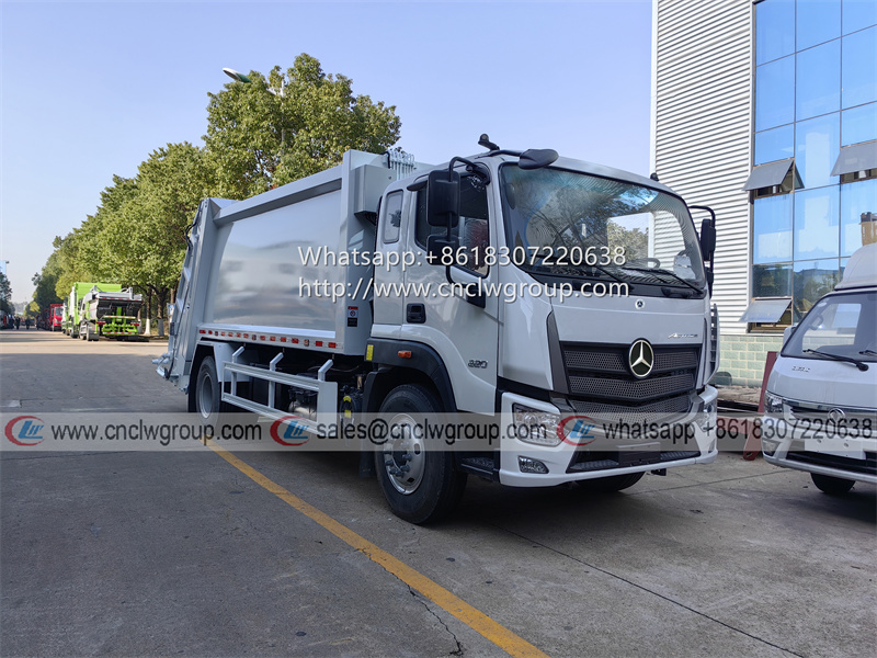 Mercedes Benz Actros 15cbm Garbage Compactor Truck