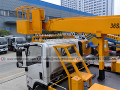 ISUZU 700P 36m telescopic aerial work platform truck
