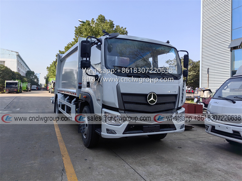 Mercedes Benz Actros 15cbm Garbage Compactor Truck