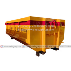 10-15cbm hook waste bins for construction garbage