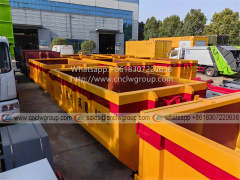 10-15cbm hook waste bins for construction garbage