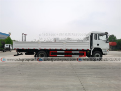 SHACMAN L3000 10-15 ton 7.5m fence body cargo truck