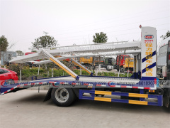 Dongfeng 2 two-position car carrier truck