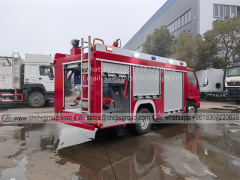 ISUZU 600P 3000 liter water tanker fire truck
