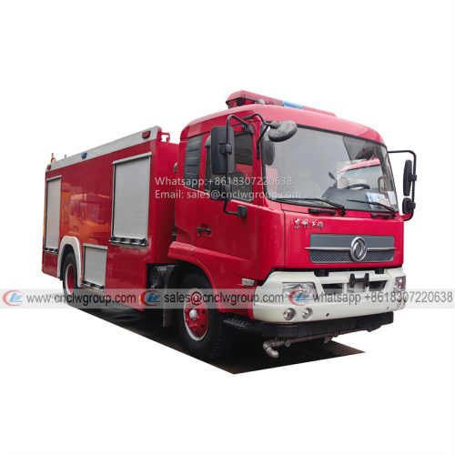 Dongfeng KR 6000 liter Fire Truck Water Tanker