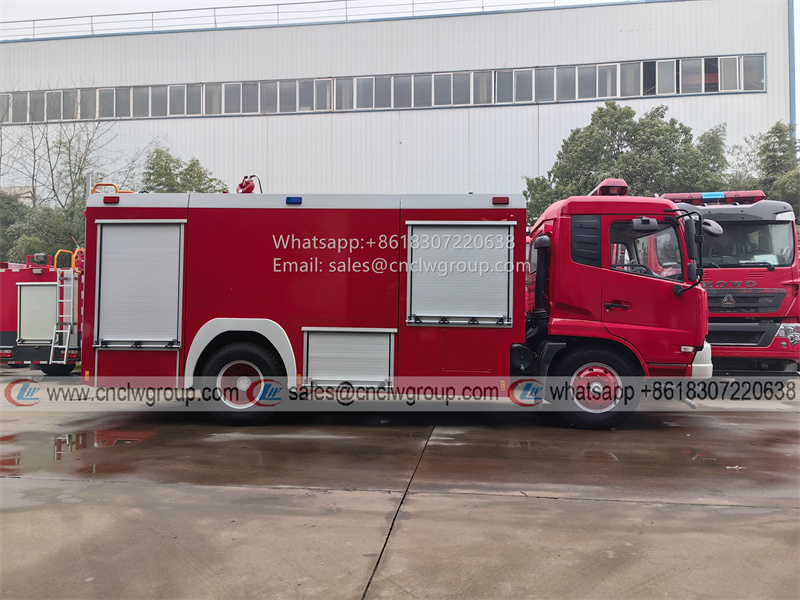 Dongfeng KR 6000 liter Fire Truck Water Tanker