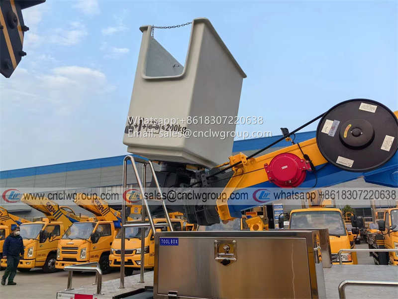 Foton 18m 20m 23m Insulated Aerial Basket Truck
