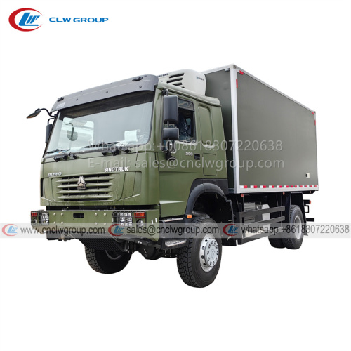 Sinotruk HOWO 4x4 Refrigerator Truck