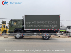 Sinotruk HOWO 4x4 Refrigerator Truck