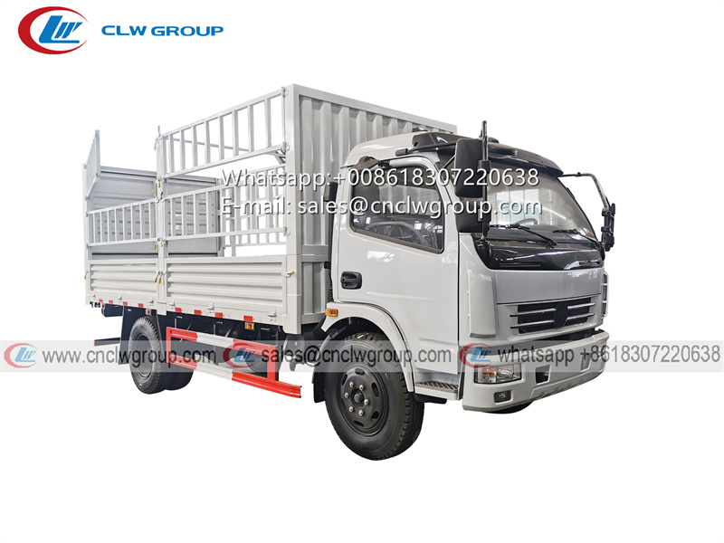 Dongfeng 6-8 ton 18ft high fence stake cargo truck