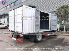 Dongfeng 5 ton 14ft box cargo truck