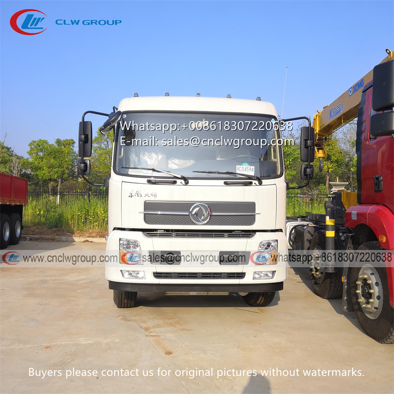 Dongfeng 15000 liter aluminum fuel tank truck