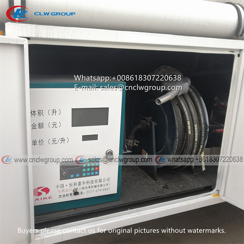 Dongfeng RHD 18000 liter refuel tank truck