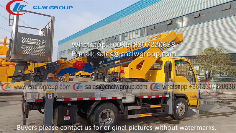 ISUZU nkr 20m 22m 23m aerial work platform truck