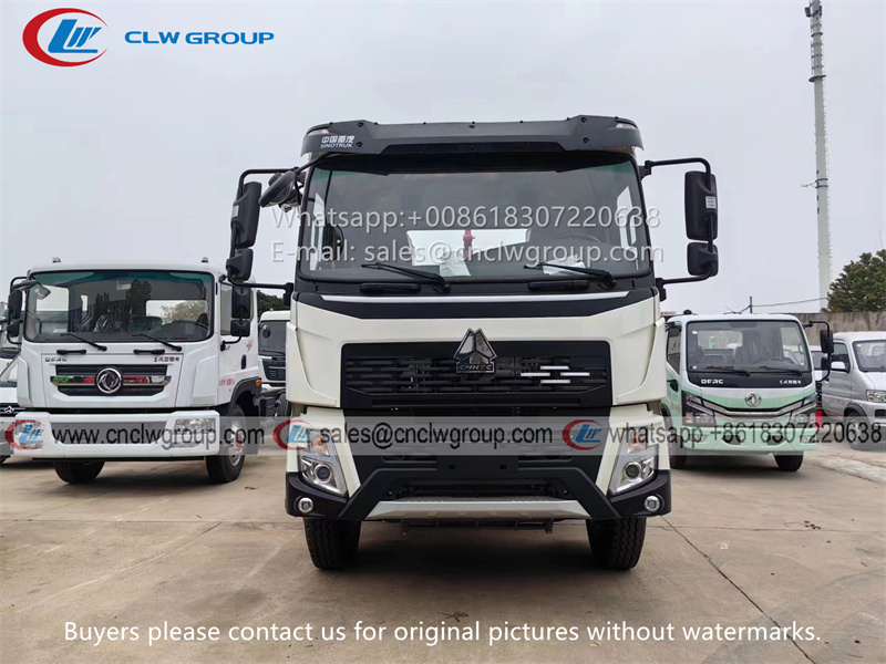 HOWO V7 20 ton 25 ton hook lift garbage truck