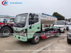 DFAC 4x2 5cbm hook lift bin garbage truck