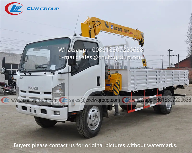 ISUZU 4x4 700P Boom Truck Mounted Crane